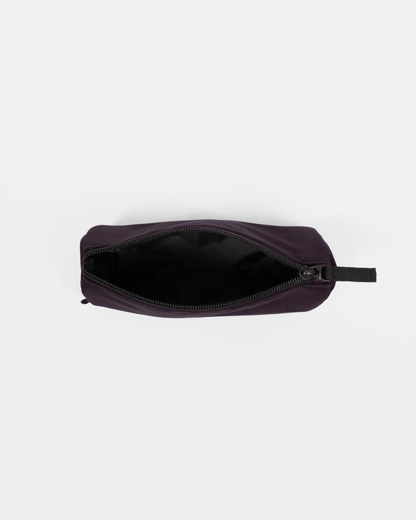 Alisa Deep Plum Cosmetic Pouch