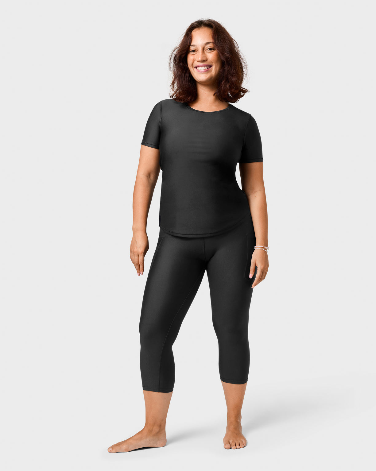 Signature Black Capri