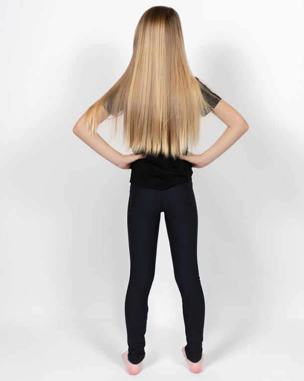 Black Kids Leggings