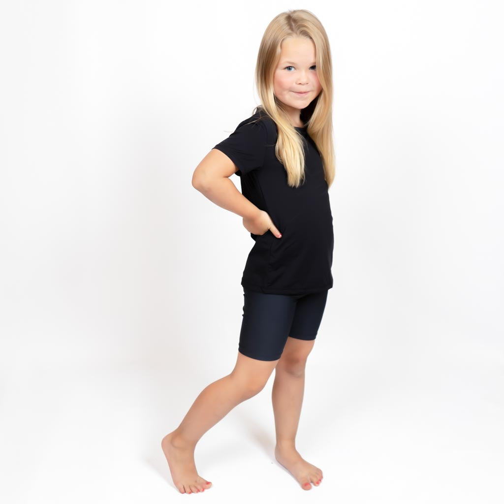 Black Kids' Shorts