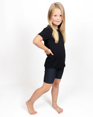 Black Kids' Shorts
