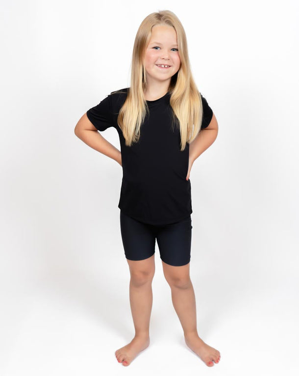 Black Kids' Shorts