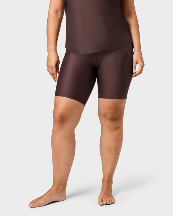 Signature Brown Shorts