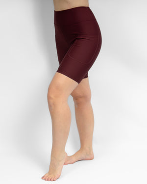 Signature Deep Bordeaux Shorts
