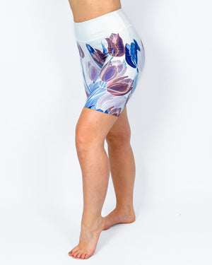 Deep Tulip Shorts
