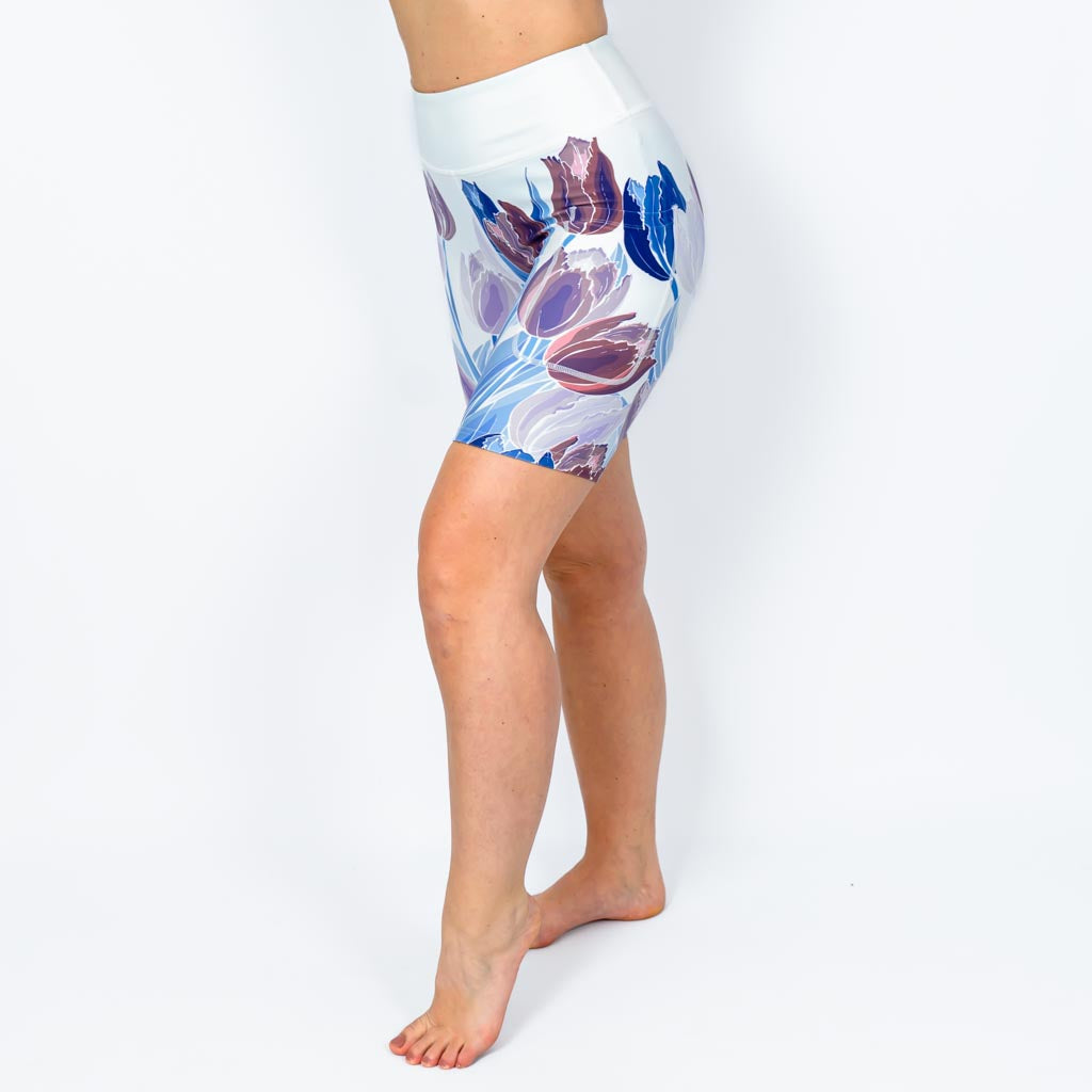 Deep Tulip Shorts
