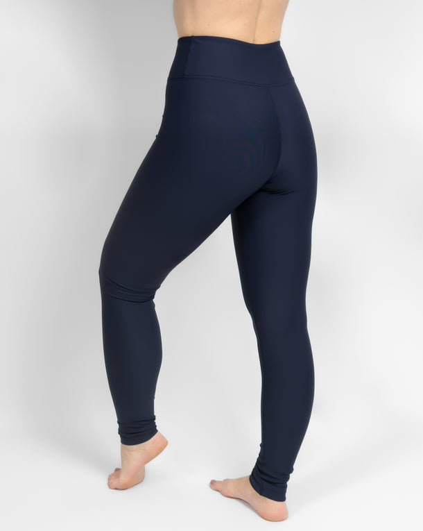 Hope Deep Blue Leggings Without Pockets