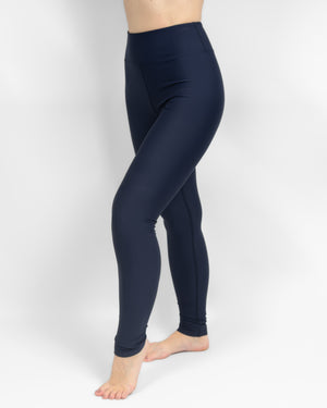 Hope Deep Blue Leggings Without Pockets