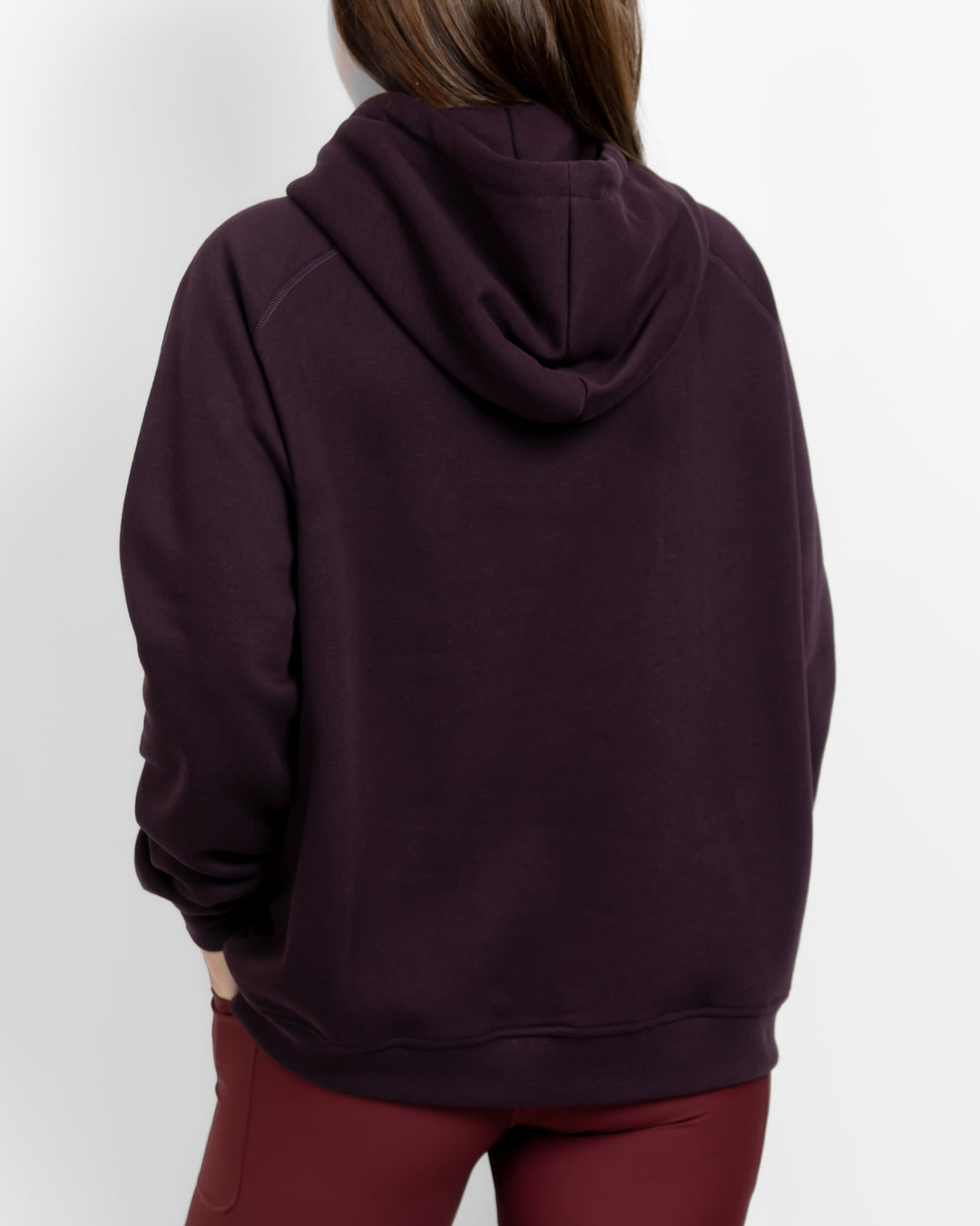 Ida Classic Deep Plum Hoodie