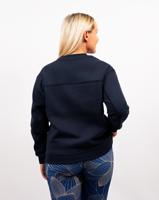 Ida Classic Deep Blue Sweatshirt