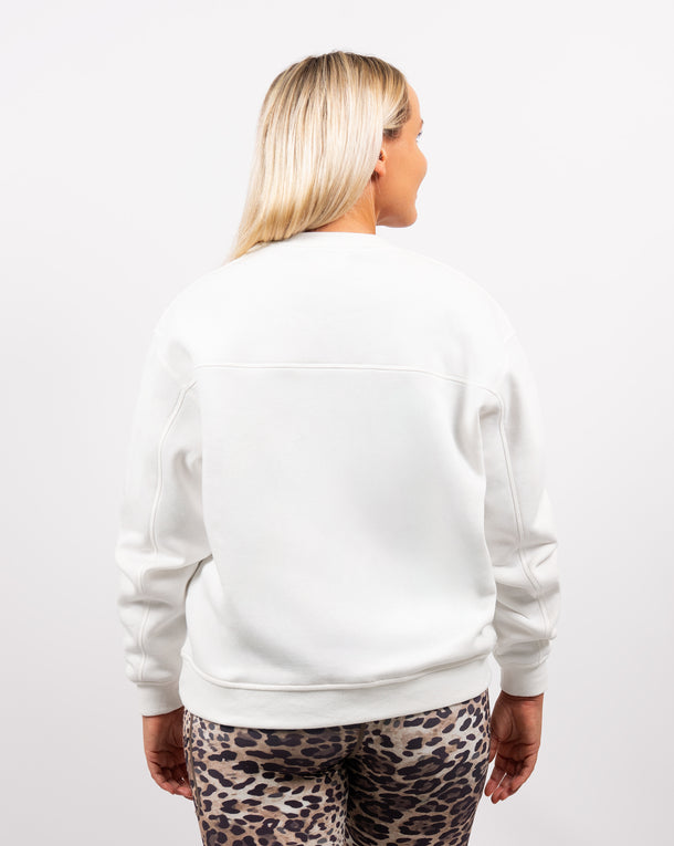 Ida Classic Off-White Sweatshirt