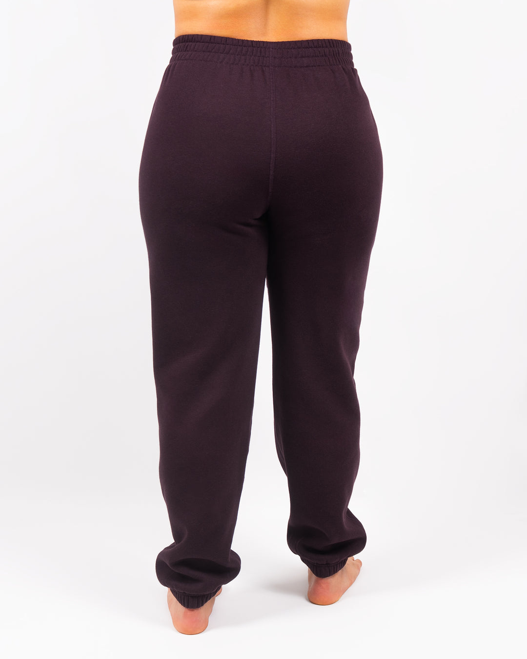 Ida Classic Deep Plum Sweatpants