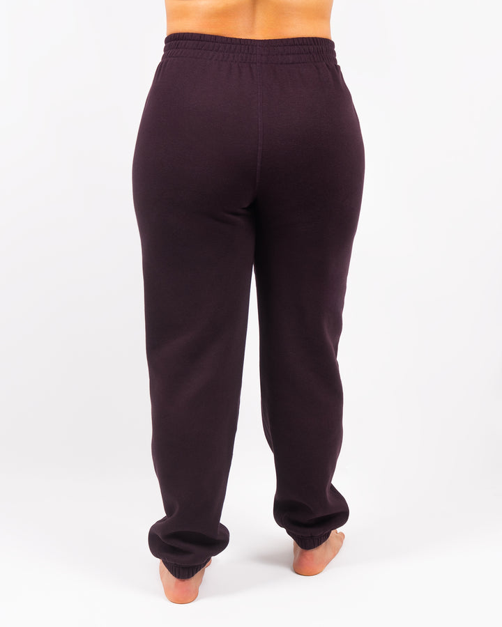 Ida Classic Deep Plum Sweatpants
