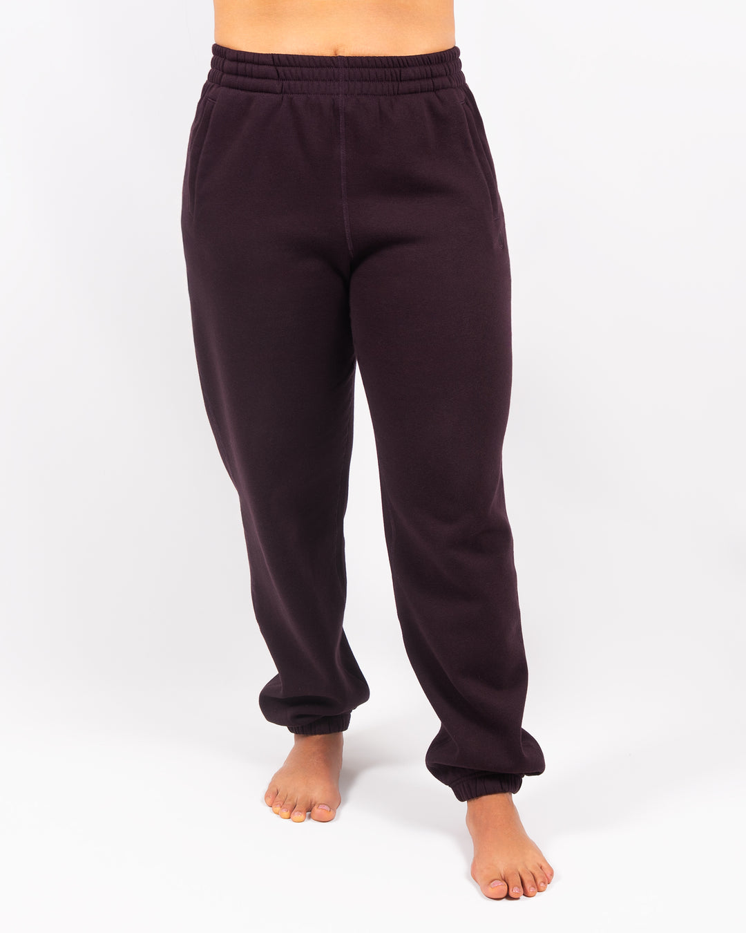 Ida Classic Deep Plum Sweatpants