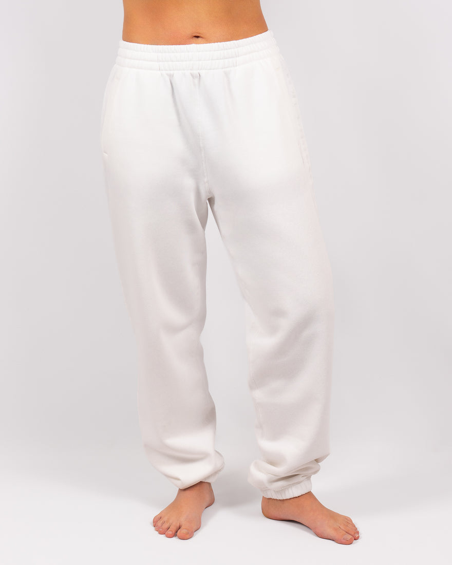 Ida Classic Off-White Sweatpants