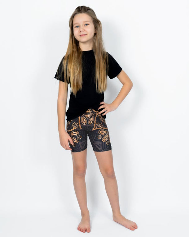 Golden Mandala Kids' Shorts