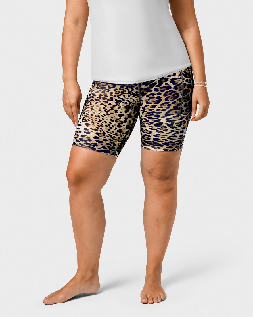 Signature Leopard Shorts