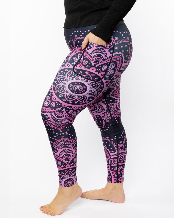 Signature Magenta Mandala Leggings