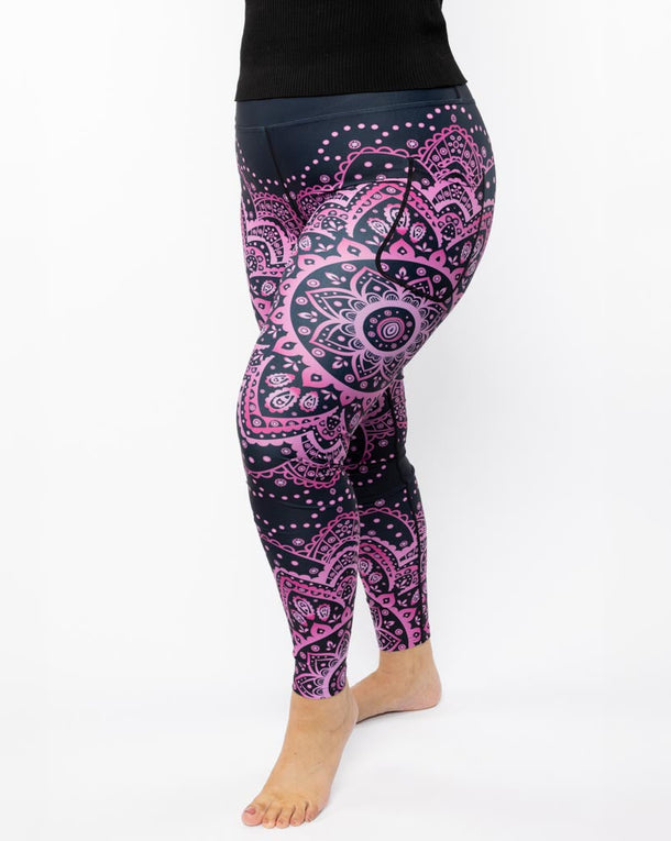 Signature Magenta Mandala Leggings