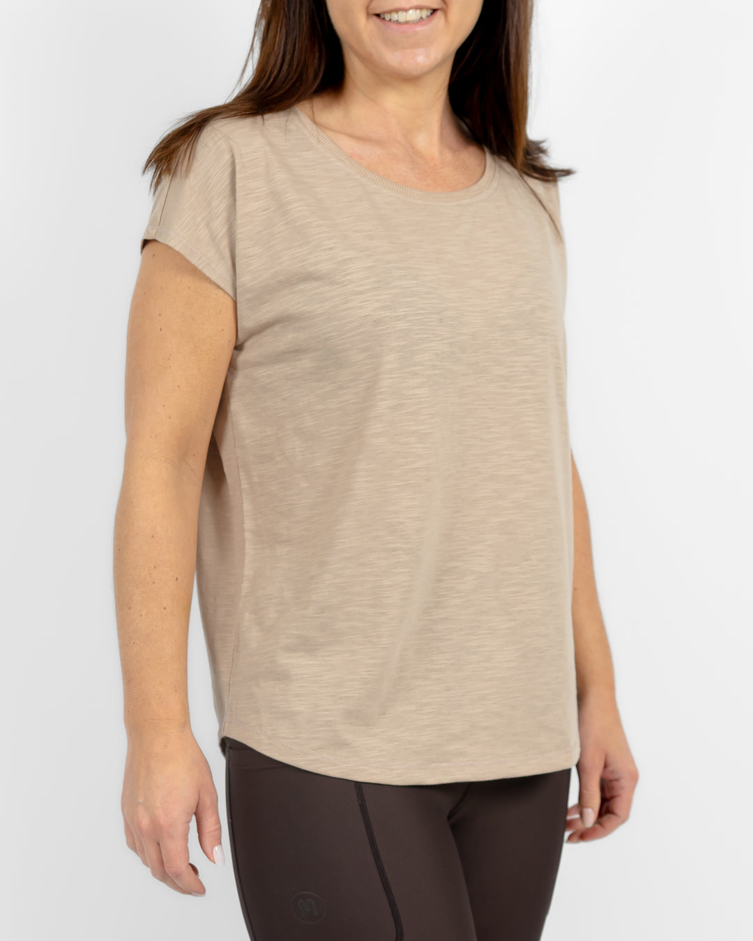 Marley Relaxed Beige T-Shirt