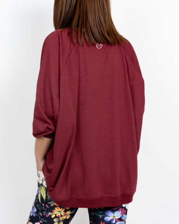 Marley Relaxed Bordeaux Shirt