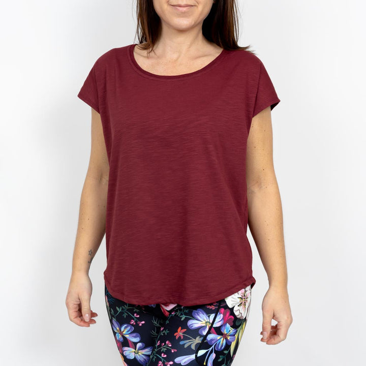 Marley Relaxed Bordeaux T-Shirt