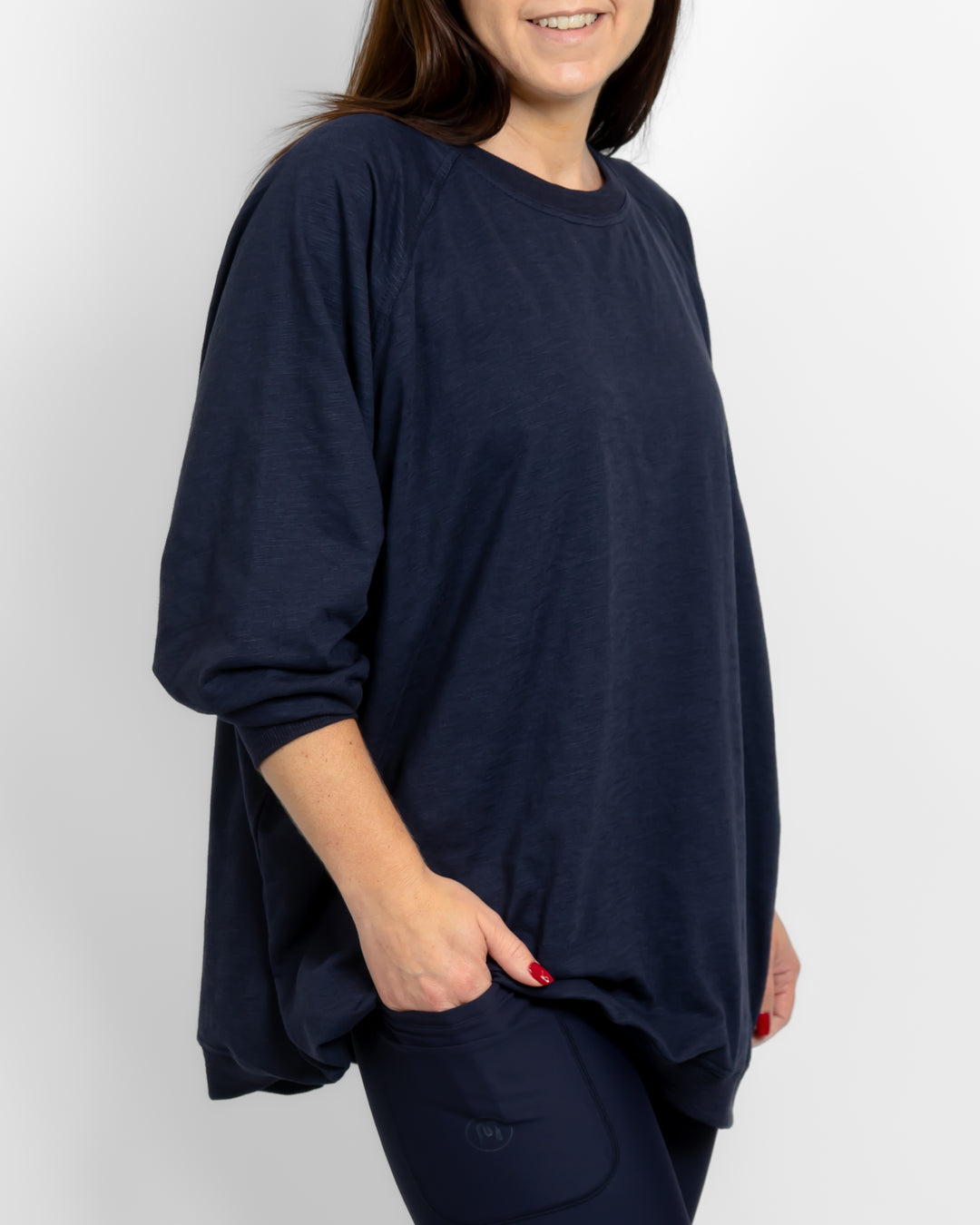 Marley Relaxed Deep Blue Shirt