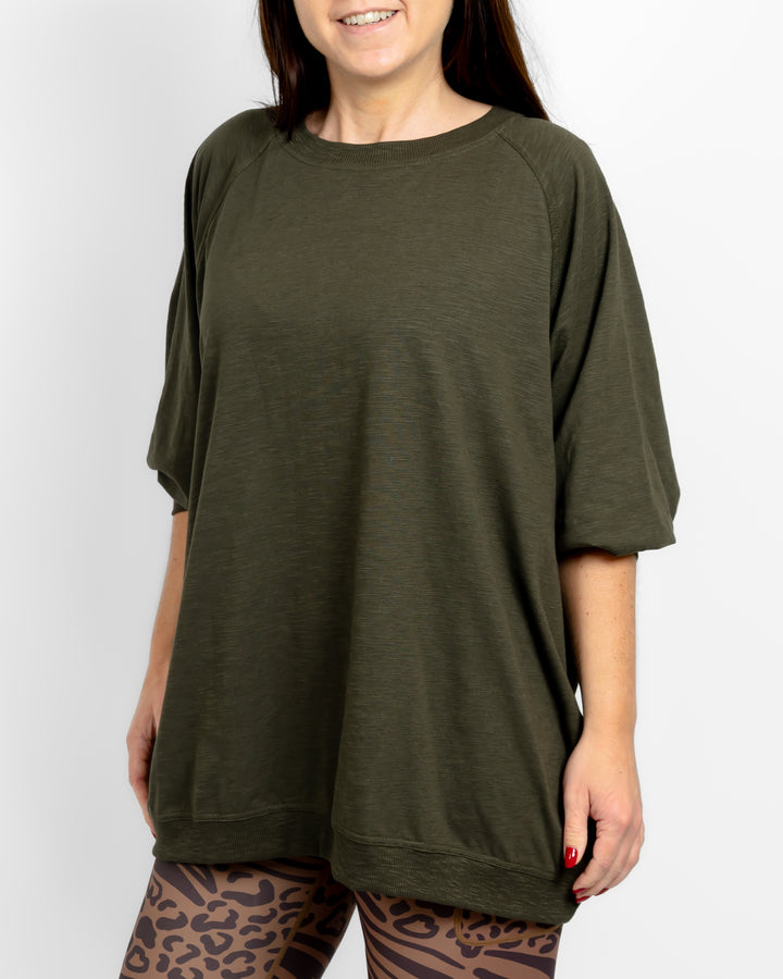 Marley Relaxed Deep Olive Shirt