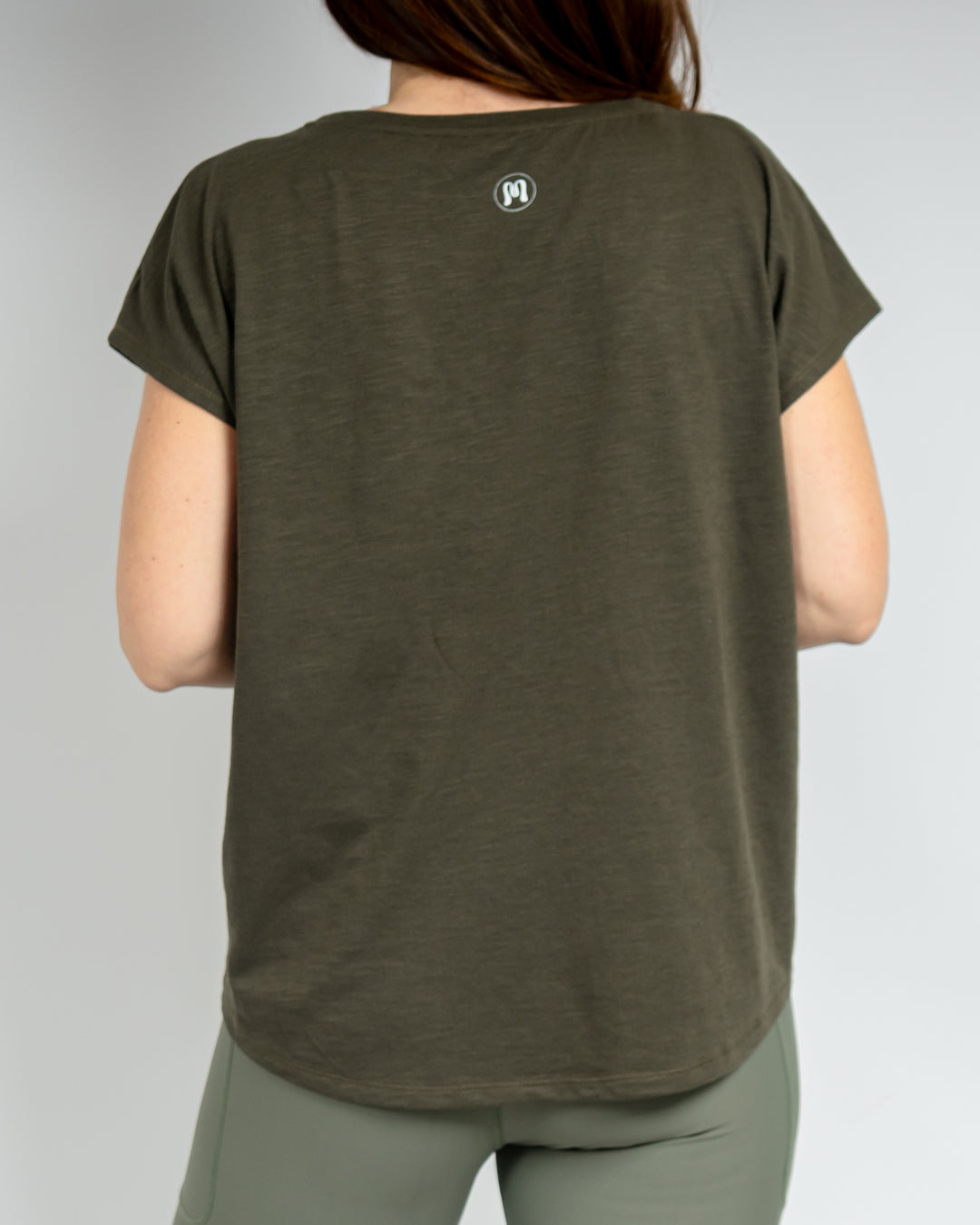 Marley Relaxed Deep Olive T-Shirt