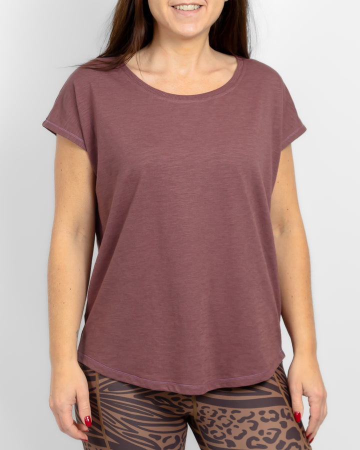 Marley Relaxed Dusty Rose T-Shirt