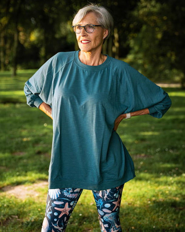 Marley Relaxed Peacock Shirt