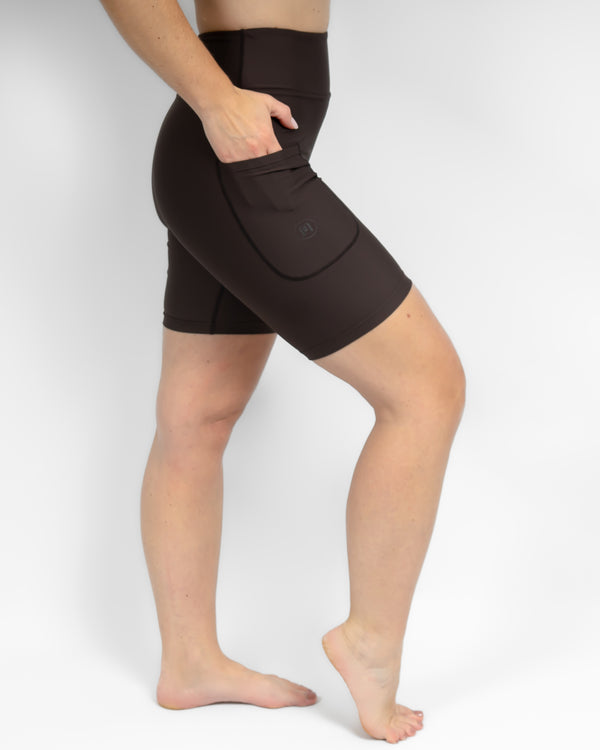 Signature Mocha Brown Shorts