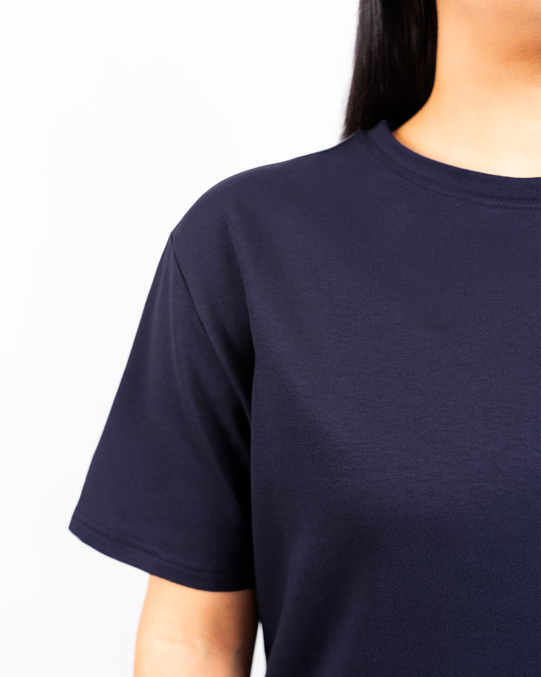 Naomi Everyday Deep Blue Long T-Shirt