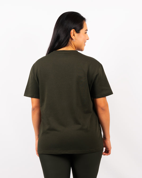 Naomi Everyday Deep Olive T-Shirt