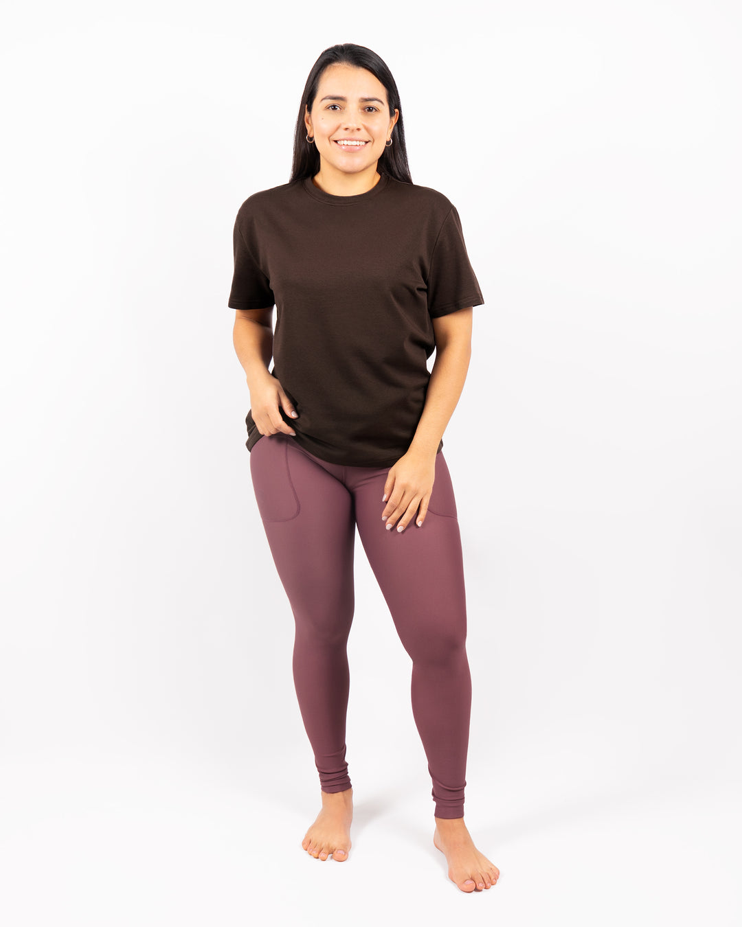 Naomi Everyday Mocha Brown T-Shirt