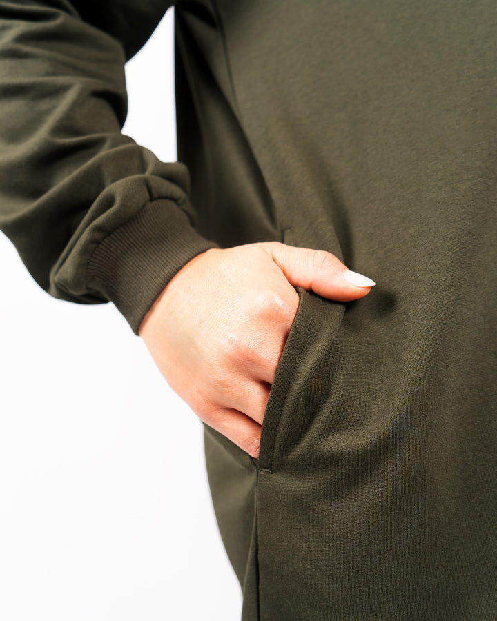 Naomi Everyday Deep Olive Tunic