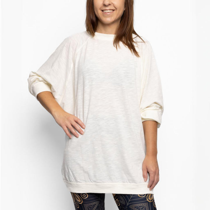 Marley Relaxed Off-White Shirt