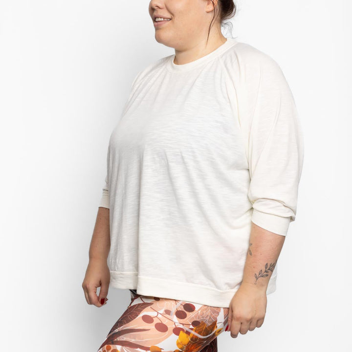 Marley Relaxed Off-White Shirt