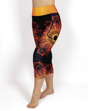 Orange Mandala Capri
