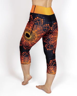 Orange Mandala Capri