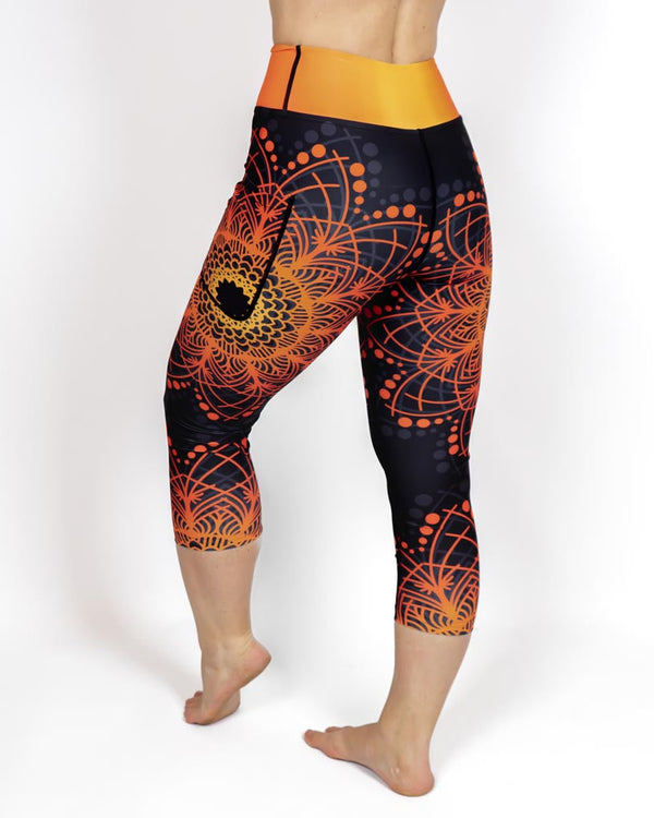 Orange Mandala Capri