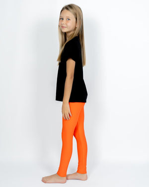 Orange Kids' Leggings