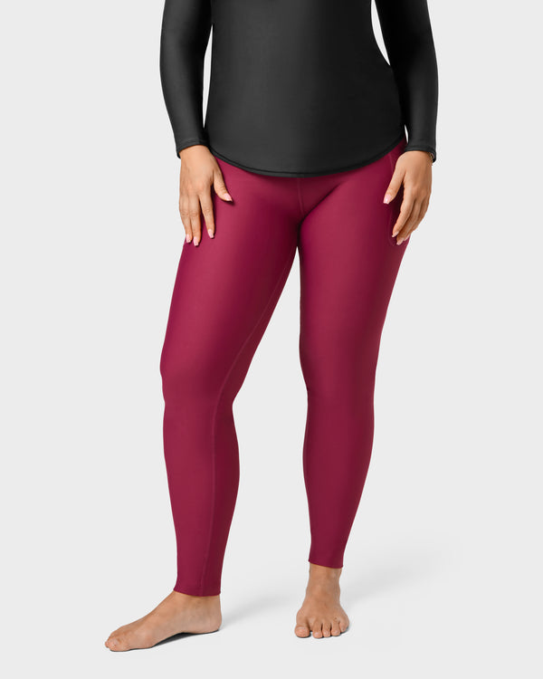 Signature Plum Leggings