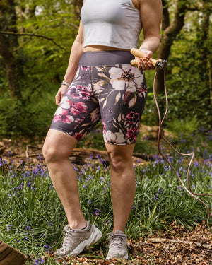 Pearly Floral Shorts