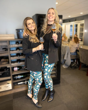 Lillemor x Champagnekassen - Signature Sip Happens Leggings