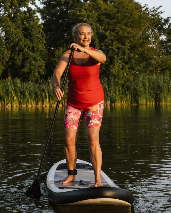 Vigga Fitted Maroon Top