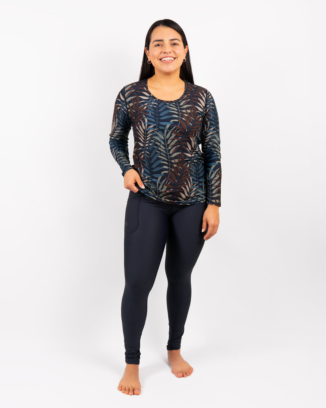 Vigga Fitted Rainforest Long-Sleeve