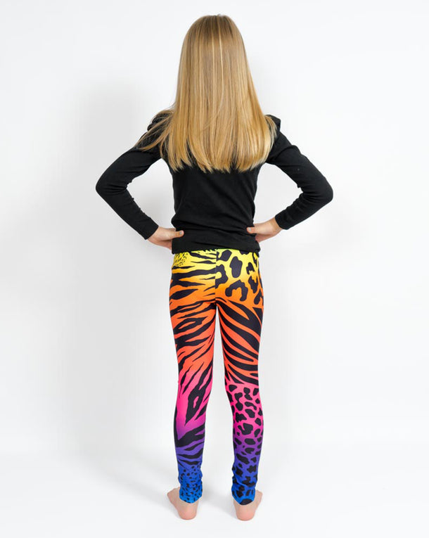 Wild Rainbow Kids' Leggings