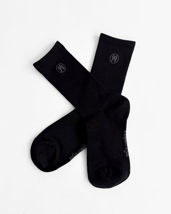 Zoe Black Socks